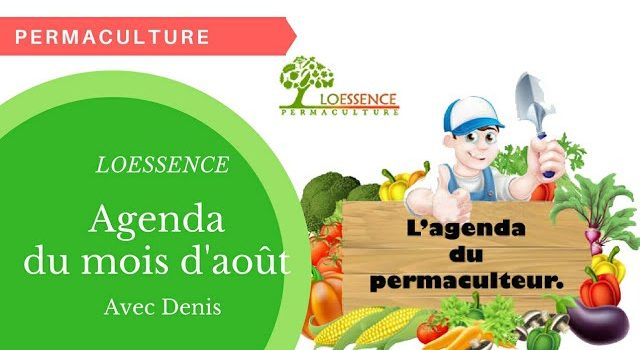Agenda Du Permaculteur Du Mois D’aout